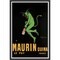 Amanti Art Maurin Quina 1920 ca by Leonetto Cappiello Framed Wall Art Print (25 in. W x 37 in. H), Simply Satin Black Frame